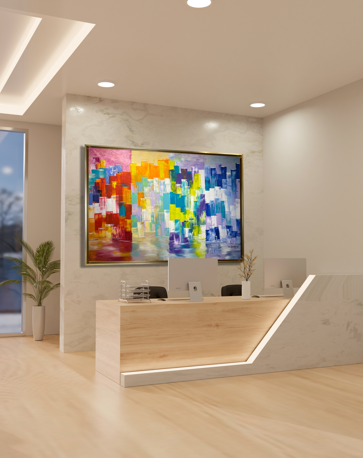 Reflected City Changes